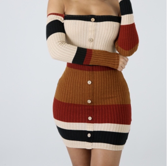 Striped Dress - Picture 1 of 1